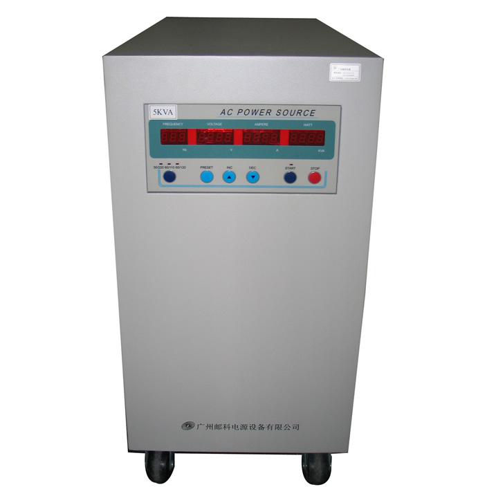 Variable single phase 5kva 60hz to 50hz 47Hz~63Hz frequency converter