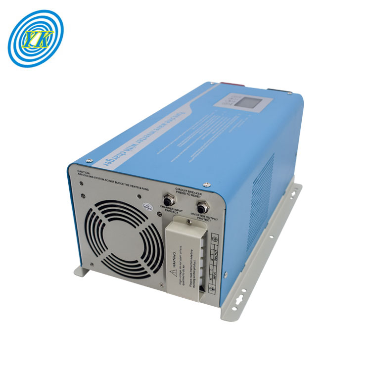24/48/96VDC to 120/220VAC power inverter pure sine wave 5000w with a built-in charger