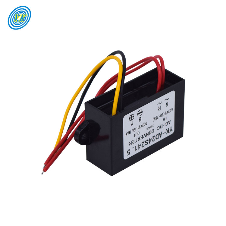 Yucoo ac to dc converter 24Vac to 12Vdc 2A dc to dc voltage regulator converter 24W