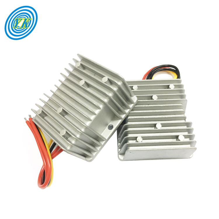YUCOO dc dc step up 12v to 19V 5A dc converter 95W boost voltage power converter Aluminum shell